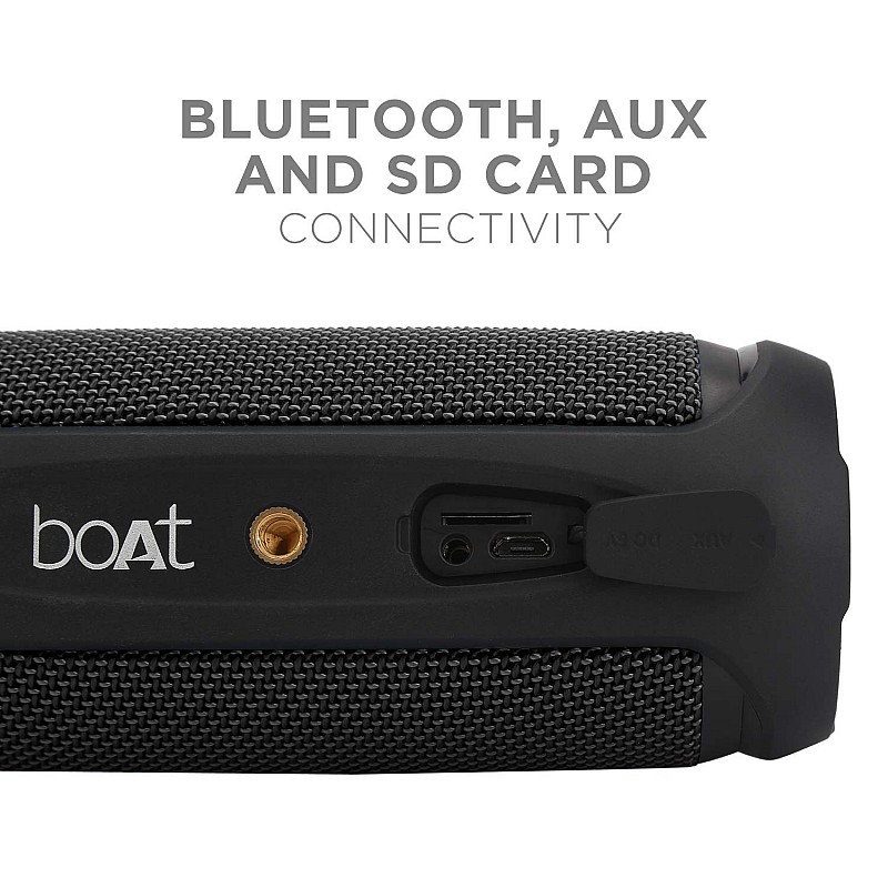 boAt Stone SpinX 12 Watt 2.0 Channel Bluetooth Speaker with Upto 8 Hours Battery Granite Grey