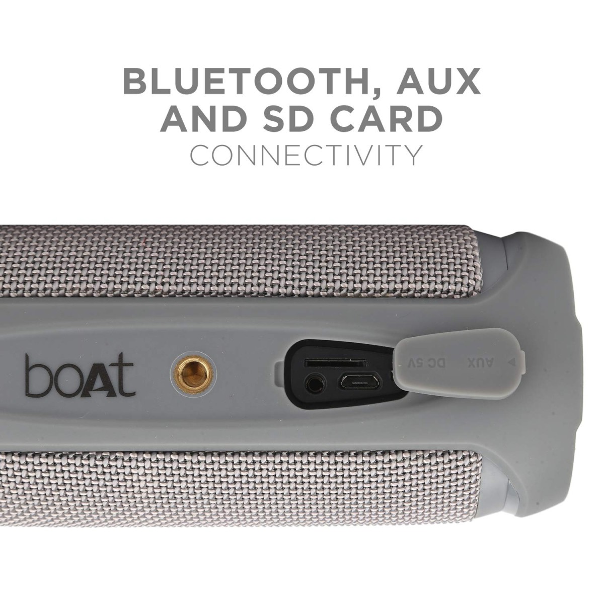 boAt Stone SpinX 12 Watt 2.0 Channel Bluetooth Speaker with Upto 8 Hours Battery Granite Grey