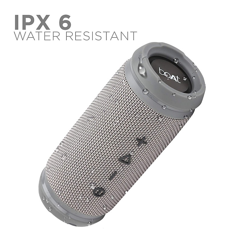 boAt Stone SpinX 12 Watt 2.0 Channel Bluetooth Speaker with Upto 8 Hours Battery Granite Grey