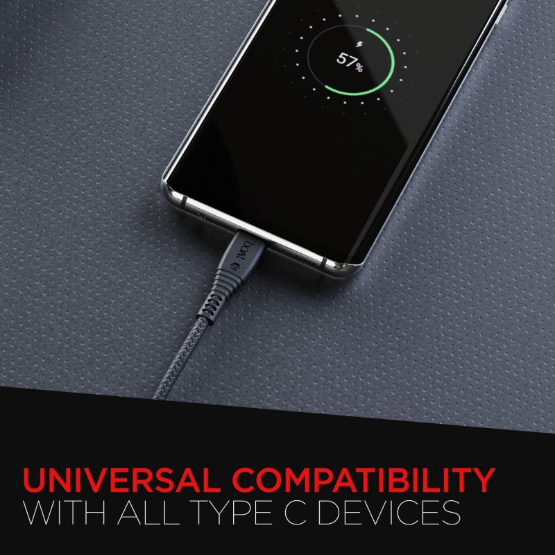 boAt Type C A325/A320 Tangle-free, Sturdy Type C Cable with 3A Rapid Charging & 480 Mbps Data Transmission Speed, Compatible with Smartphones & Tablets(Black) boAt Type C A325/A320 Tangle-free, Sturdy Type C Cable with 3A Rapid Charging & 480 Mbps Data Transmission Speed, Compatible with Smartphones & Tablets(Black)