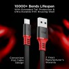boAt Type C A750 6.5A Super Fast Charging Flat Cable Cable w/Stress Resistance, Upto 65W/6.5Amp & Compatible w/Xiaomi, Oneplus, Samsung, Vivo, Oppo,480 Mbps Data Transmission Speed(Rebellious Black) boAt Type C A750 6.5A Super Fast Charging Flat Cable Cable w/Stress Resistance, Upto 65W/6.5Amp & Compatible w/Xiaomi, Oneplus, Samsung, Vivo, Oppo,480 Mbps Data Transmission Speed(Rebellious Black)