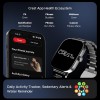 boAt Wave Spectra w/ 2.04" (6 cm) AMOLED Display, BT Calling, Functional Crown, Metal Built, Always-on Display, Animated Watch Faces, Smart Watch for Men & Women(Steel Black) boAt Wave Spectra w/ 2.04" (6 cm) AMOLED Display, BT Calling, Functional Crown, Metal Built, Always-on Display, Animated Watch Faces, Smart Watch for Men & Women(Steel Black)