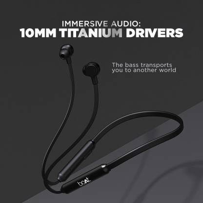 Boat 103 wireless Neckband Black Neckband Boat 103 wireless Neckband Black Neckband