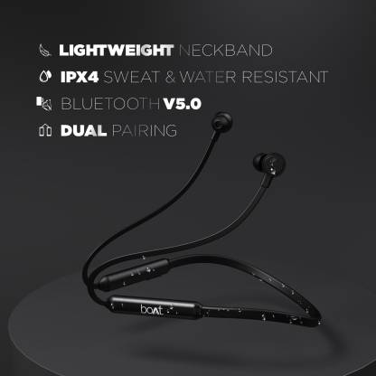 Boat 103 wireless Neckband Black Neckband Boat 103 wireless Neckband Black Neckband