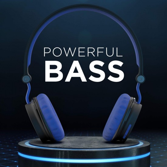 boAt Rockerz 410 Bluetooth Headphone with Mic, Super Extra Bass