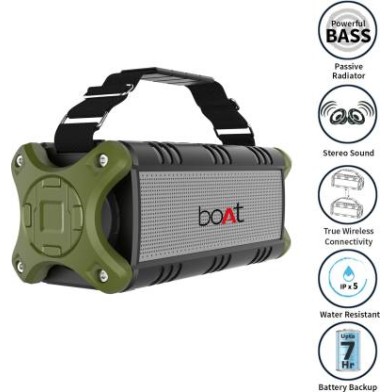 BoAt Stone 1400 30 W Bluetooth Speaker (Army Green, Stereo Channel) BoAt Stone 1400 30 W Bluetooth Speaker (Army Green, Stereo Channel)