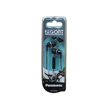 Panasonic RP-TCM125 Ergo Fit Stereo Headset (Black) 