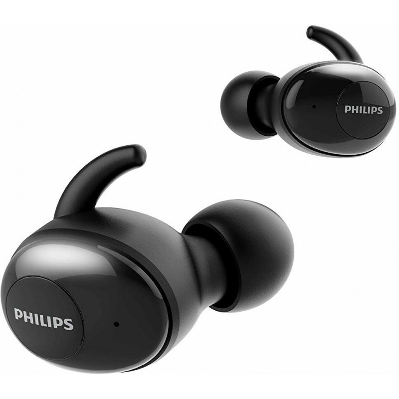 Philips Audio UpBeat SHB2505BK True Wireless TWS Earbuds with Bluetooth 5.0, 20 Hour Playtime