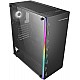 CHIPTRONEX MX3 RGB Mid Tower Cabinet USB 3.0 Tempered Glass RGB Strip Rear 120mm Fan