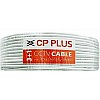 CP PLUS 3+1 Coaxial Pure Copper CCTV Camera Cable (90 Meter) White -