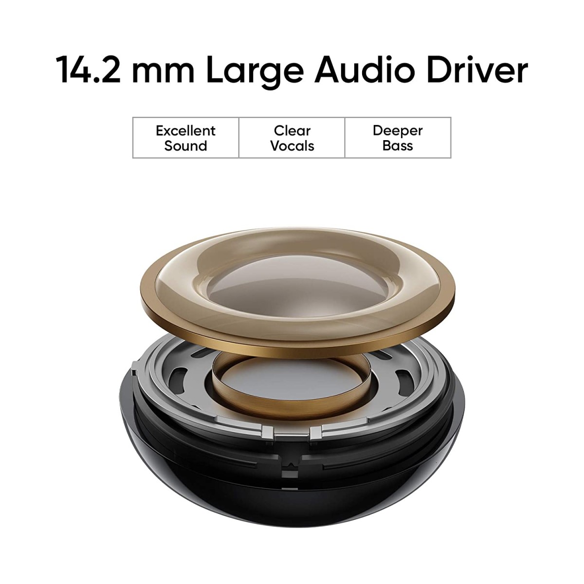 Realme Buds Classic Wired Earphones with HD Microphone Black