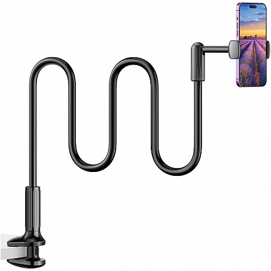 Callas Gooseneck Phone Holder, Universal Mobile Phone Holder & Tablet Holder with 360° Rotation 