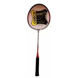 COSCO CB-85 Tempered Steel Shaft Orange Strung Badminton Racquet Pack Of 1