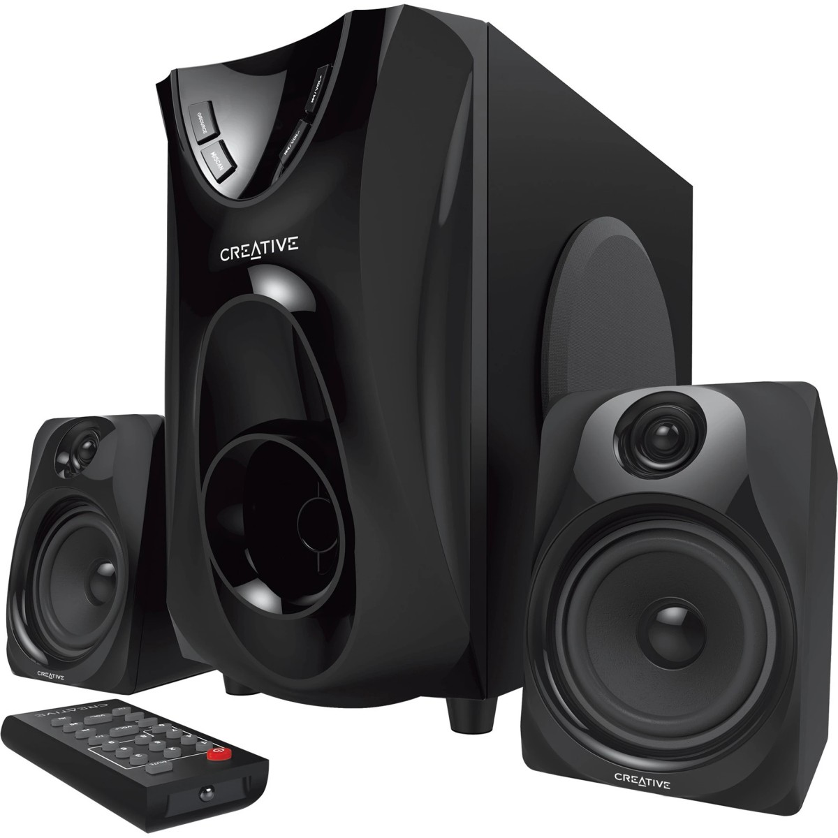 Creative SBS E2400 25 W Home Theatre (Black, 2.1 Channel)