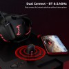 daWg HeadBug G60 Lightweight Wireless Gaming Headphones, 20ms Ultra Low Latency (2.4GHz), Bluetooth v5.4, 40mm Neodymium Drivers, Crystal Clear Mic, Soft Leatherlite Headband, for PS5, PS4, PC, Mobile daWg HeadBug G60 Lightweight Wireless Gaming Headphones, 20ms Ultra Low Latency (2.4GHz), Bluetooth v5.4, 40mm Neodymium Drivers, Crystal Clear Mic, Soft Leatherlite Headband, for PS5, PS4, PC, Mobile