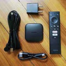 tv stick and boxes