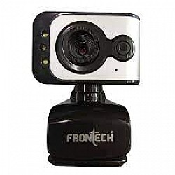 Frontech RT-2253 Webcam  (Black)