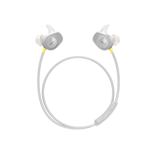Bose Soundsport Sweatproof Bluetooth Wireless In Ear Earphones With Mic For Running And Sports, White Bose Soundsport Sweatproof Bluetooth Wireless In Ear Earphones With Mic For Running And Sports, White