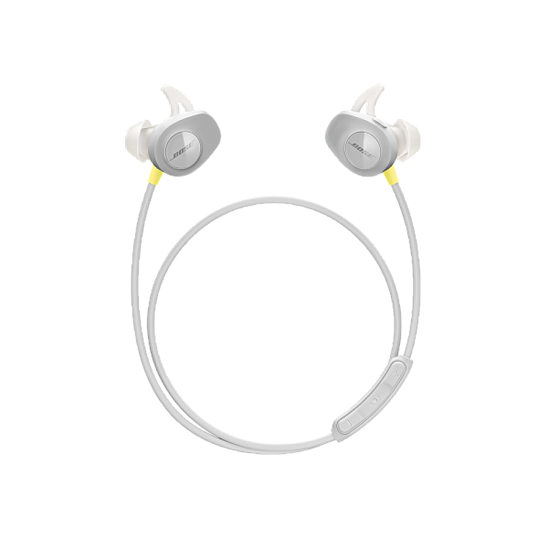 Bose Soundsport Sweatproof Bluetooth Wireless In Ear Earphones With Mic For Running And Sports, White