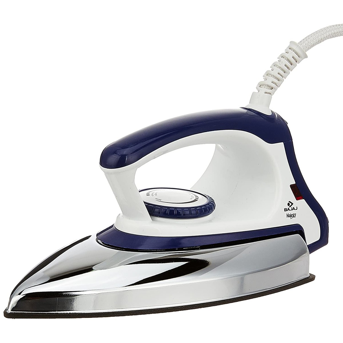 Bajaj Majesty DX 11 1000-Watt Dry Iron (Blue and White)