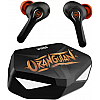 WINGS Phantom Orangutan Bluetooth Headset Black Orange, True Wireless