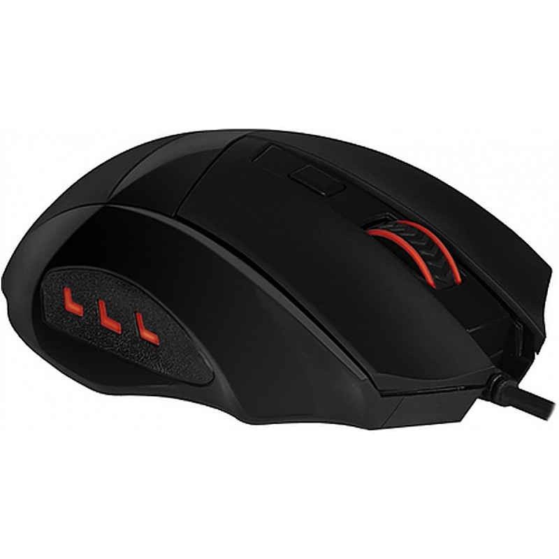 Redragon Phaser M609 Wired USB Gaming Mouse 3200 DPI/LED Lighting for Windows/Mac PC (Black)