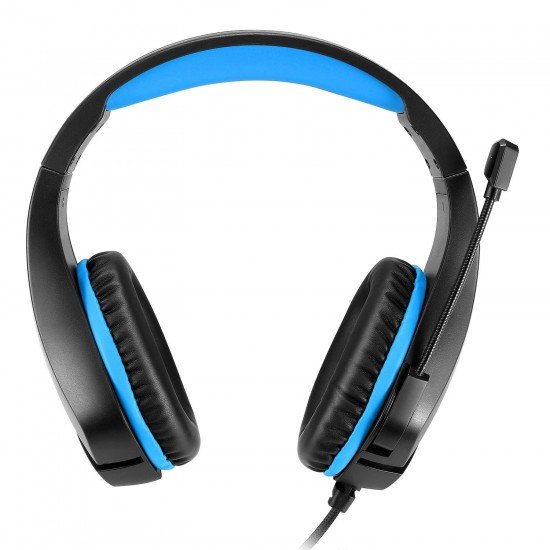 Cosmic Byte Stardust Headset with Flexible Mic (Black,Blue)
