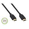 Belkin High Speed HDMI Cable 3D 4K 1080p Audio Return for Television (2 Meters Black) pack of 5 