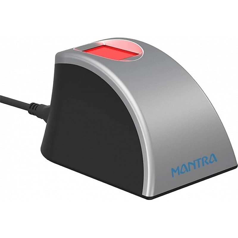 Mantra MFS100 Finger-Print Scanner (Silver-Black)