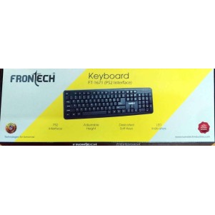 Frontech PS2 Keyboard ( FT-1671 ) PS2 Desktop Keyboard -