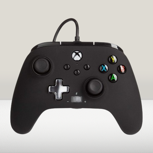 PowerA Enhanced Wired Gaming Controller for Xbox Series X/S and Xbox One, Black (Officially Licensed) PowerA Enhanced Wired Gaming Controller for Xbox Series X/S and Xbox One, Black (Officially Licensed)