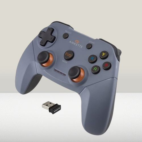 Amkette Evo Elite Wired PC Gamepad With Dual Vibration for PC/PS3/Android (Black) Amkette Evo Elite Wired PC Gamepad With Dual Vibration for PC/PS3/Android (Black)