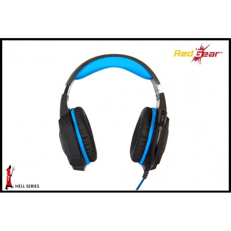 Redgear Hell Scream Professional Gaming Headphones with 7 RGB LED Colors and Vibrations(PC)