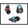 Redgear Hell Scream Professional Gaming Headphones with 7 RGB LED Colors and Vibrations(PC)