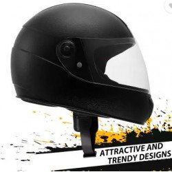Airtree G-Sports Motorbike Helmet Black