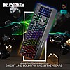 Ant Esports MK3400W V2 Mechanical Pro World of Warship Edition Wired RGB Gaming Keyboard with Blue Switches