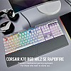 CORSAIR K70 RGB MK.2 SE Mechanical RAPIDFIRE Gaming Keyboard -Cherry MX Speed -White