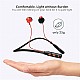 PTron Tangent Pro NeckBand Bluetooth Headset (Red Black In the Ear)