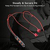 PTron Tangent Pro NeckBand Bluetooth Headset (Red Black In the Ear)