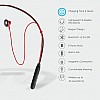 PTron Tangent Pro NeckBand Bluetooth Headset (Red Black In the Ear)