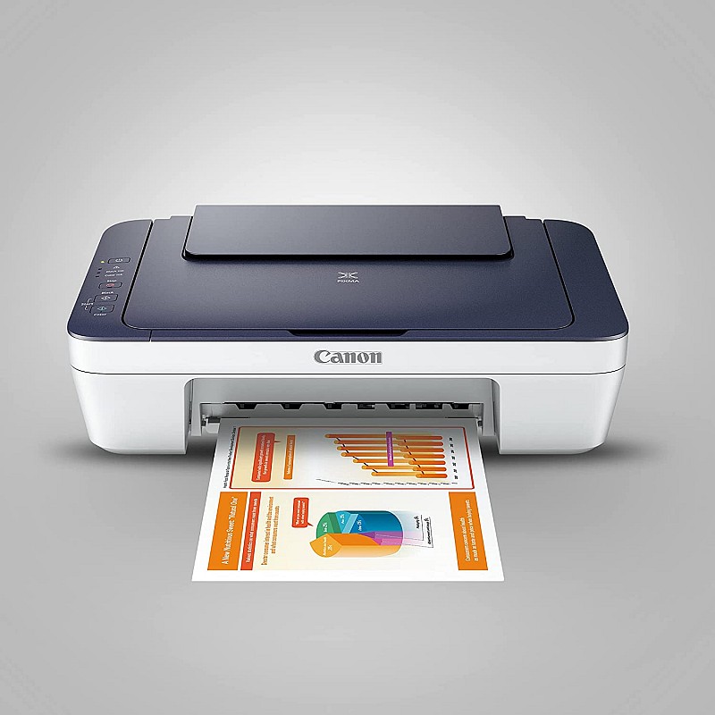 Canon PIXMA MG2577s All-in-One Inkjet Colour Printer Blue-White (Renewed, Without Cartidges)