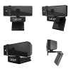 Tukzer 2.1 MP Full HD 1080P Web Camera CMOS Webcam with Microphone 360° Rotatable Tripod Ready Mount Plug-n-Play USB for Windows Mac (C01)