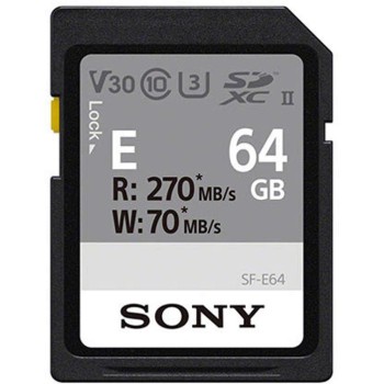 Sony SF-E64 Hi- Speed Memory Card SF-E64/T1 IN