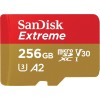 SanDisk Extreme 256GB microSDXC UHS-I, 190MB/s Read, 130MB/s Write Memory Card for 4K Video on Smartphones SDSQXAV-256G-GN6MN