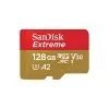 SanDisk Extreme uSD,160MB/s R, 90MB/s W,C10,UHS,U3,V30,A2, 128GB, for 4K Video on Smartphones, Action Cams & Drones SDSQXA1-128G-GN6MN