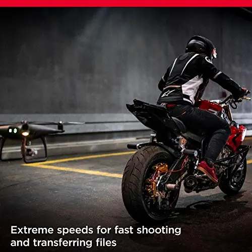 SanDisk Extreme uSD,160MB/s R, 90MB/s W,C10,UHS,U3,V30,A2, 128GB, for 4K Video on Smartphones, Action Cams & Drones SDSQXA1-128G-GN6MN