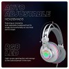 Cosmic Byte Proteus Headset Dual Input USB and 3.5mm, 7.1 Surround Sound, RGB LED, ENC Microphone White Cosmic Byte Proteus Headset Dual Input USB and 3.5mm, 7.1 Surround Sound, RGB LED, ENC Microphone White