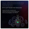 Cosmic Byte Proteus Headset Dual Input USB and 3.5mm, 7.1 Surround Sound, RGB LED, ENC Microphone Black Cosmic Byte Proteus Headset Dual Input USB and 3.5mm, 7.1 Surround Sound, RGB LED, ENC Microphone Black
