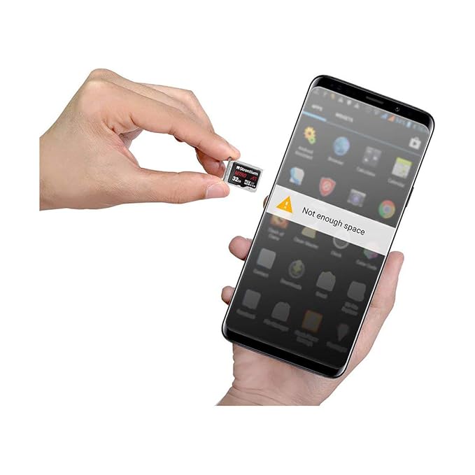 Strontium Nitro A1 32GB Micro SDHC Memory Card 100MB/s A1 UHS-I U1 Class 10 with High Speed Adapter SRN32GTFU1A1A
