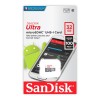 SanDisk Ultra MicroSDHC 32GB UHS-I Class 10 Memory Card with Adapter (Upto 80mbps Speed) SDSQUNC-032G-GN6MA